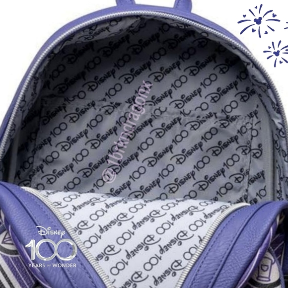 NWT Disney 100 Exclusive LoungeFly Mickey Steamboat Willie Backpack Limited - Picture 9 of 16